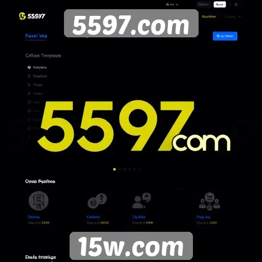 Exploração da interface e usabilidade do site 5597.com